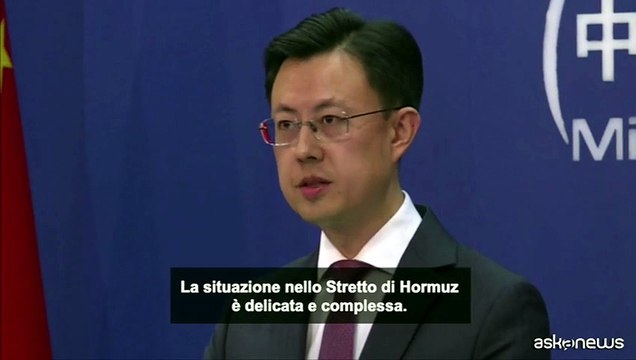 Cina: Usa e Iran creino le condizioni per transito navi a Hormuz