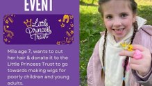 Tenby pupil Mila to cut her long locks for worthy charity