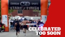 Runner steals Delaware Marathon win as rival celebrates too early