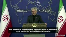 Iran: al momento non è in programma nuovo round di negoziati