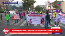 Marchan en CDMX exigiendo justicia para Karen Mariel | DPC con Paola Rojas