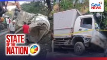 Binatilyo, patay sa pagbangga ng sinakyang cement mixer truck sa isang bahay | SONA
