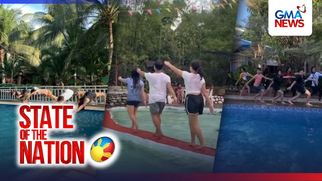 Pagalingan sa synchronized swimming sa outing, trending | SONA