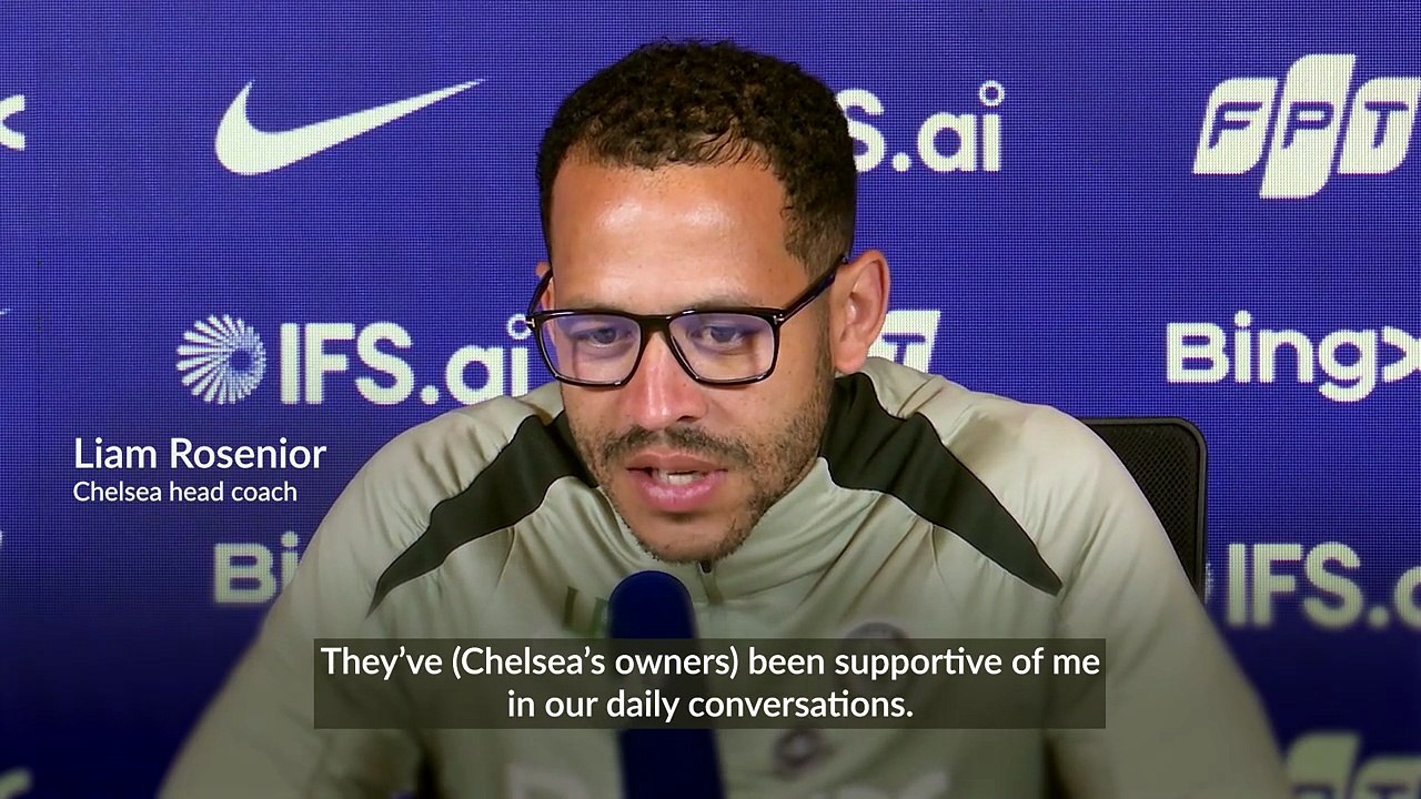 Liam Rosenior confident he has ‘100 per cent’ backing from Chelsea owners