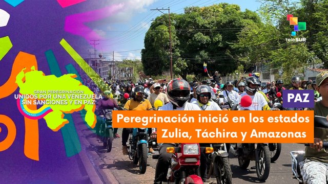 En Venezuela avanza la gran peregrinación por el fin de las sanciones