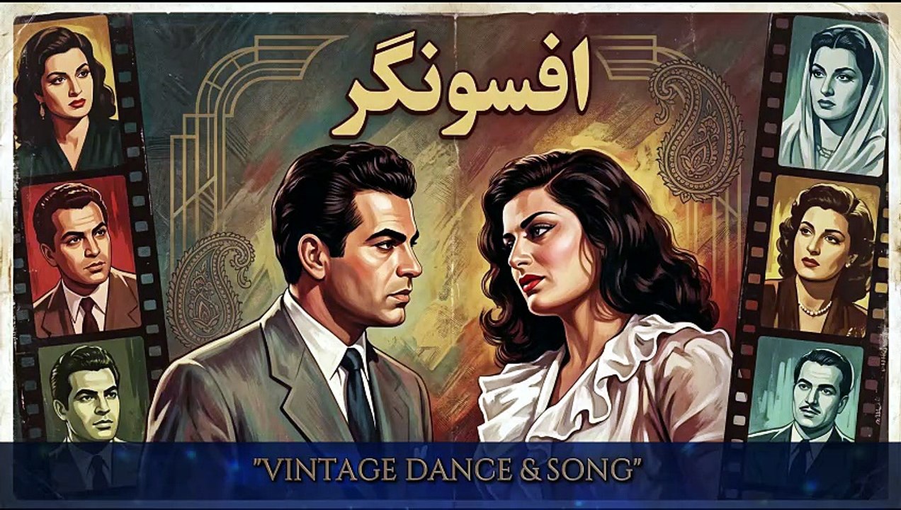 The Legendary DELKASH Singing Classic Folk Music | Scene from Movie: ASOONGAR (1950s) 🎤🎶
