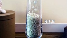 DIY candle with rice and oil 🕯️💡