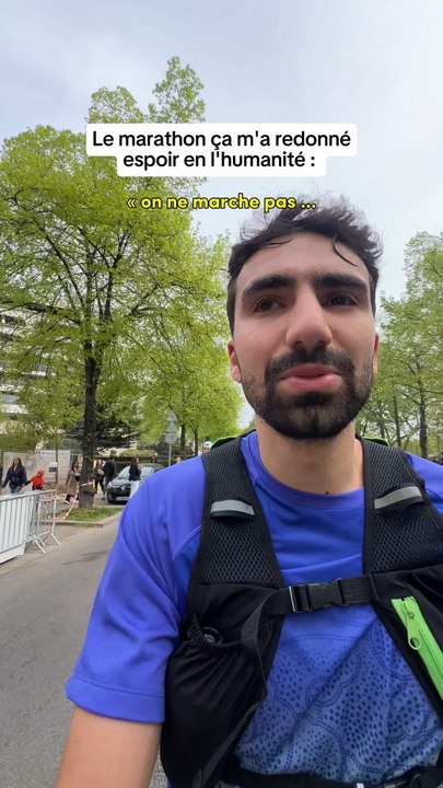 Merci à tous les supporters et à tous les marathoniens qui m'ont motivé et rassuré, on est ensemble🥹❤️‍