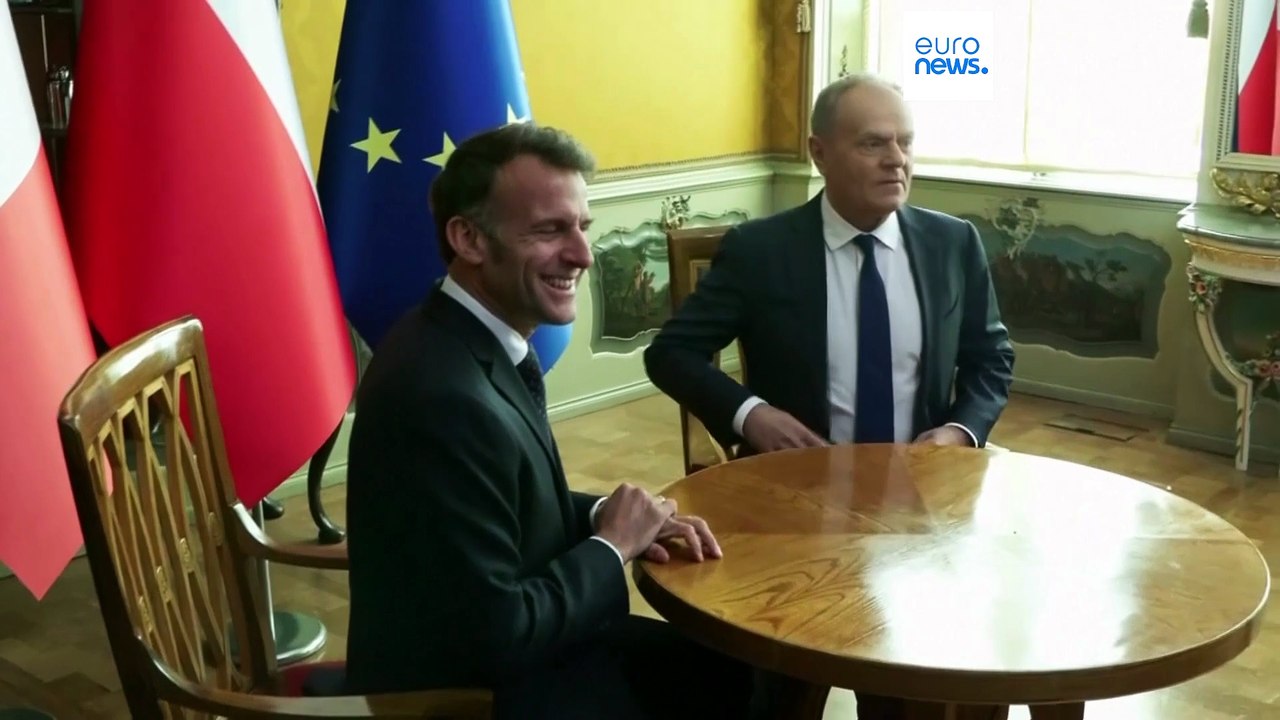 France and Poland discuss boosted defence ties as US commitment to Europe wavers