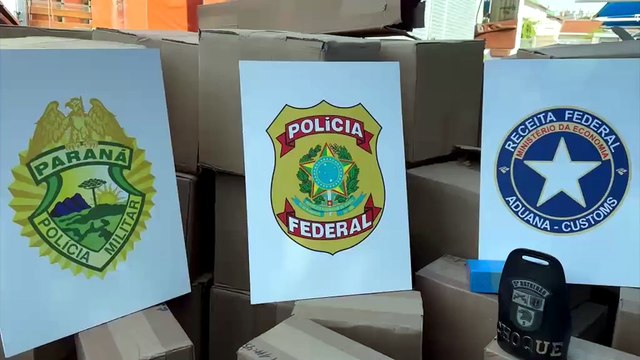 R$ 10 milhões em celulares é interceptada pela Polícia Federal na BR-369