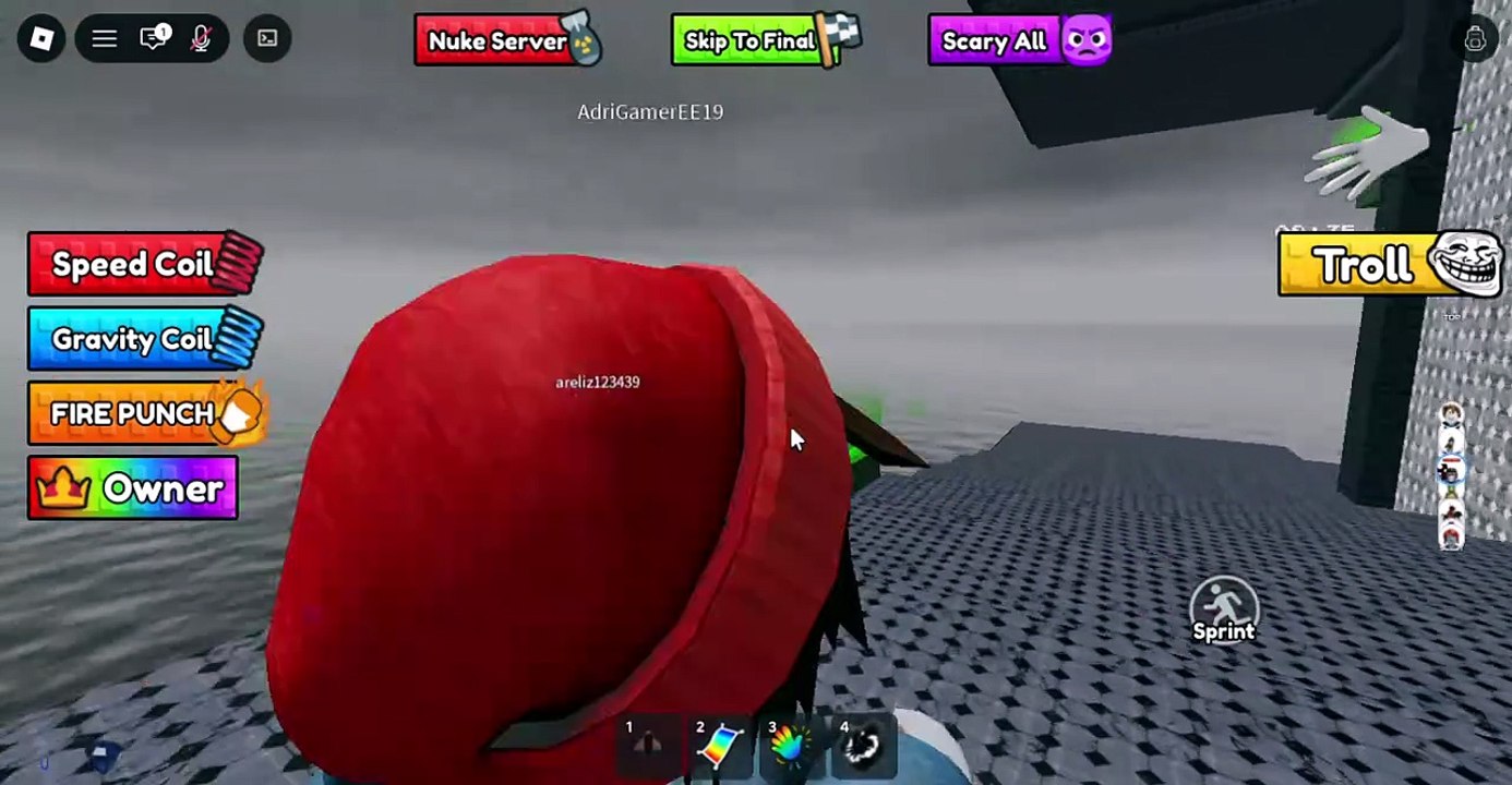 climb scary prototype tower!