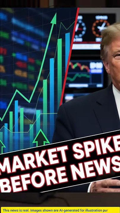 US Market Spike Before Trump Statements Raises Questions