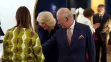 King and Queen visit Queen Elizabeth II exhibition