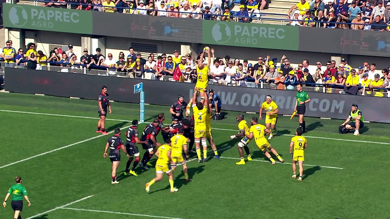 TOP 14 - Essai de pénalité (ASM) - ASM Clermont - LOU Rugby