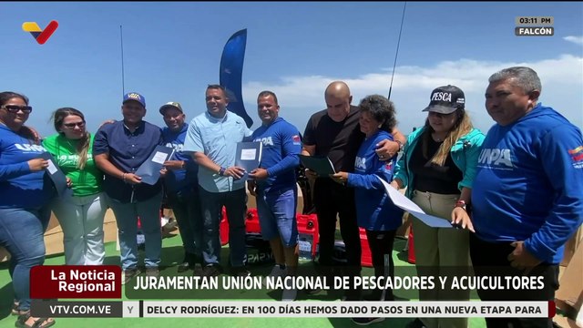 Gobierno Bolivariano entrega motores y financiamiento a pescadores de Falcón