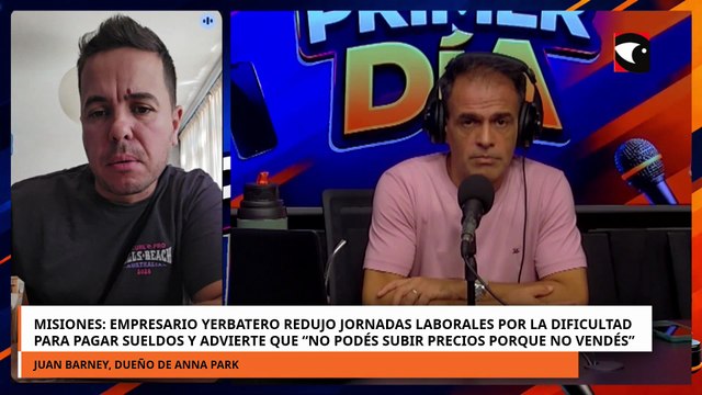 Empresario yerbatero redujo jornadas laborales por la dificultad para pagar sueldos
