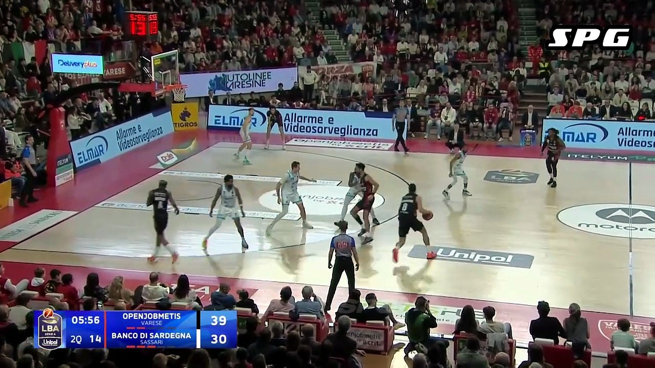 Olivier Nkamhoua Highlights 18 Pts vs Dinamo Sassari