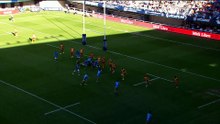 TOP 14 - Essai de Donovan TAOFIFENUA (MHR) - Montpellier Hérault Rugby - USA Perpignan
