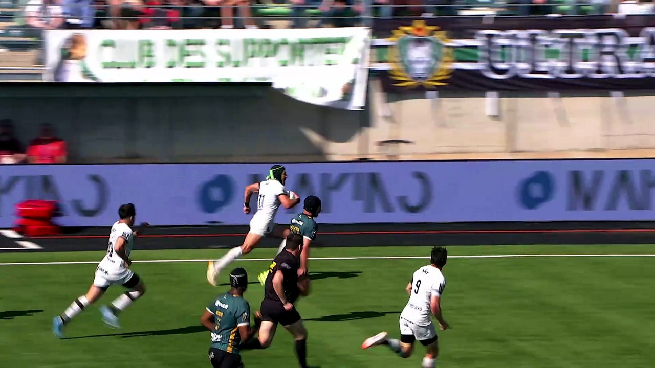 TOP 14 - Essai de Gabin VILLIERE (RCT) - US Montauban - RC Toulon