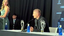 Toni Kroos atiende a los medios en Los Laureus