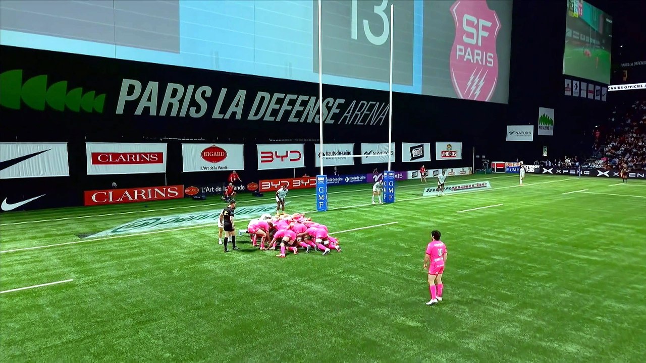 TOP 14 - Essai de Samuel EZEALA (SFP) - Racing 92 - Stade Français Paris