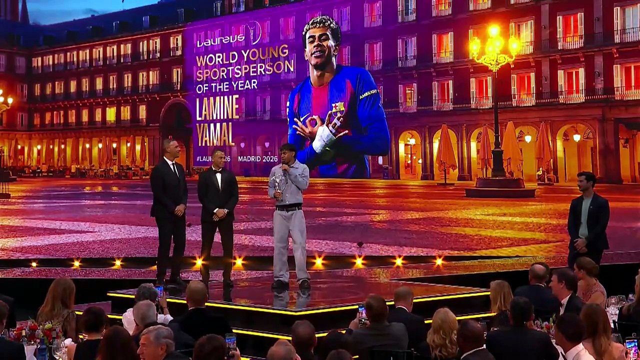 Lamine Yamal, premio Laureus al mejor deportista joven del año