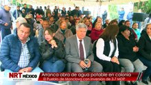 Arranca obra de agua potable en colonia El Pueblo de Monclova con inversión de 3.7 MDP