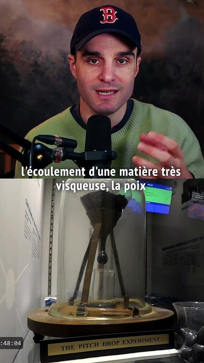 L’expérience interminable de la goutte de poix !