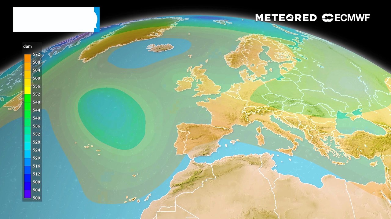 Una posible dana podría traer tormentas fuertes
