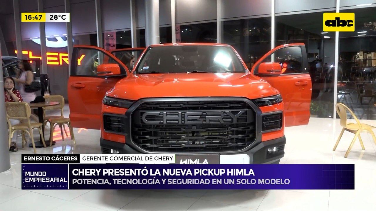 Chery presentó la nueva pickup Himla