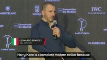 Kane is a 'complete modern striker' - Bonucci
