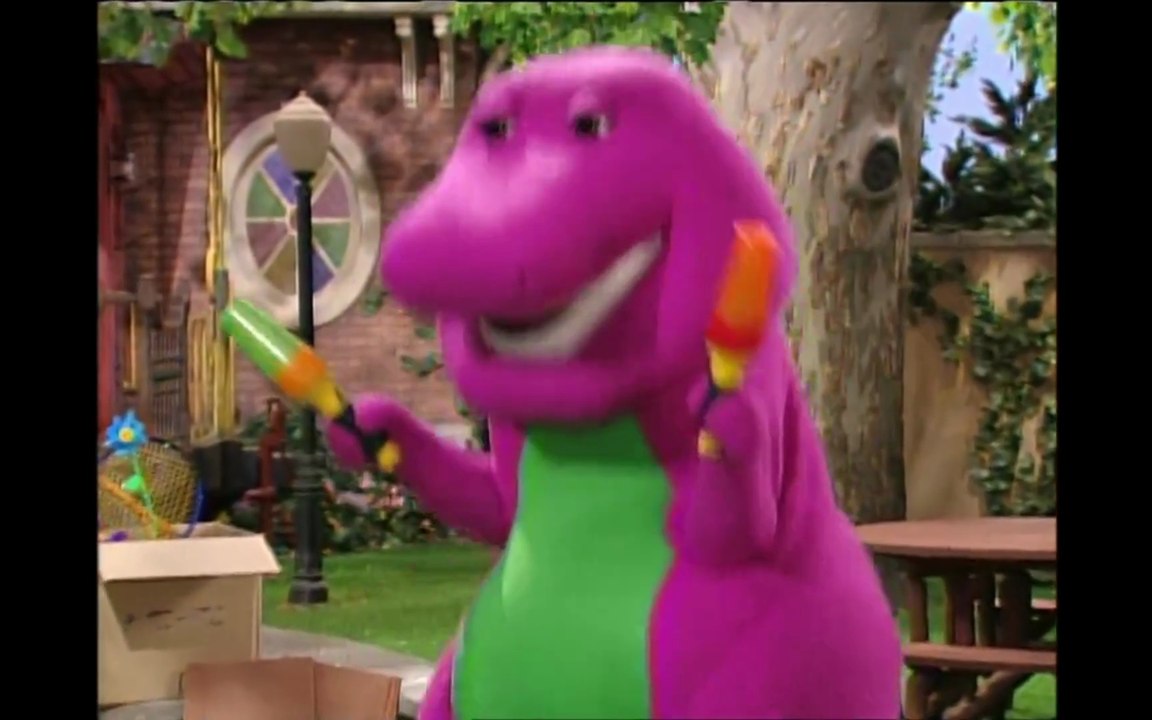 PBS Kids Barney And Friends The Airplane Song...mp4