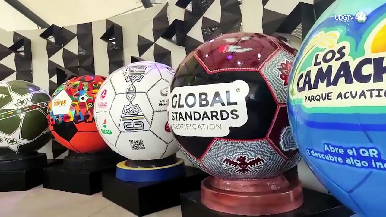 Instalarán macro balones mundialistas en espacios públicos de Jalisco