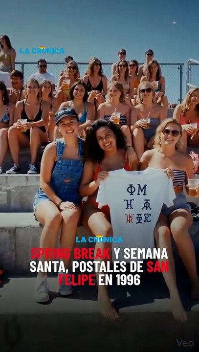 Semana Santa + spring break en San Felipe, 1996.