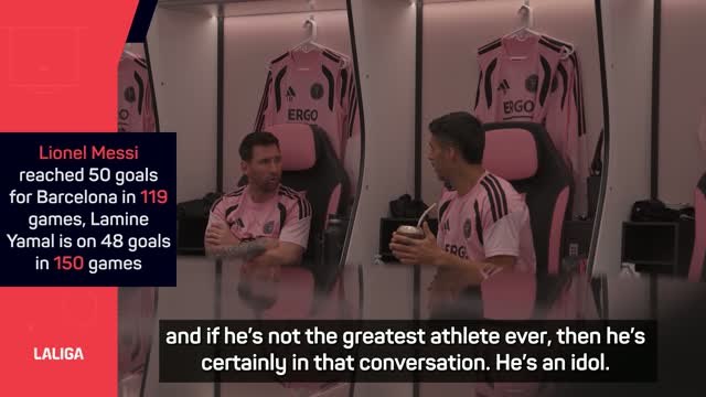 Messi is the greatest - Lamine Yamal