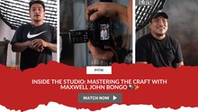 Inside the Studio: Mastering the Craft with Maxwell John Bongo 📸✨