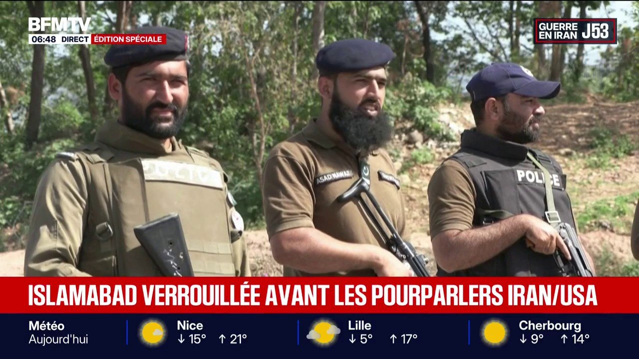 Sécurité renforcée à Islamabad avant de nouveaux pourparlers entre les États-Unis et l'Iran