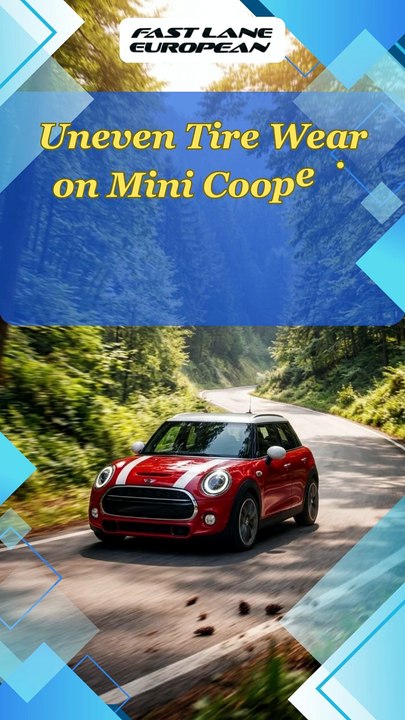 Uneven tire wear on your Mini Cooper It’s often a hidden alignment issue, not just bad tires.