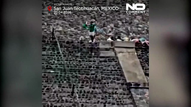 Cidade do México: vídeo mostra homem armado a disparar contra turistas nas pirâmides de Teotihuacán