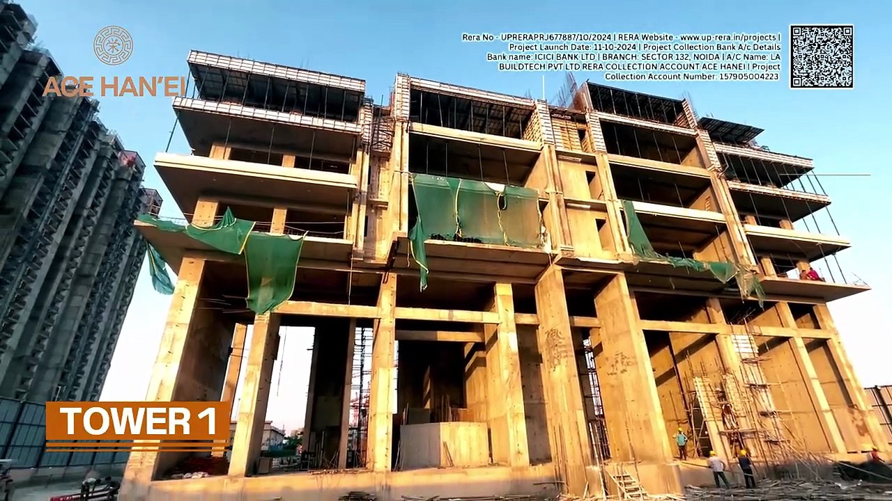 ACE Hanei Construction Progress | Apartments in Noida Extension by ACE Group