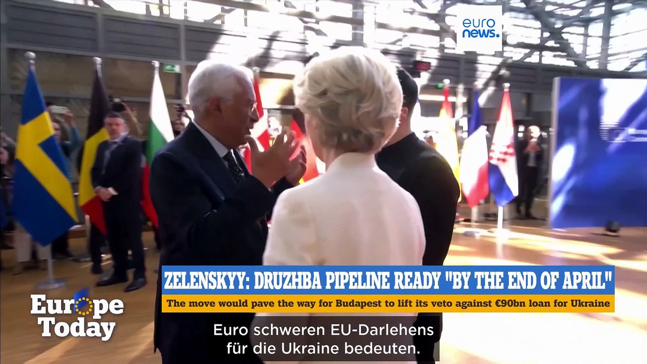 Europe Today: EU-Außenminister beraten in Luxemburg über Israel und Ukraine-Hilfe