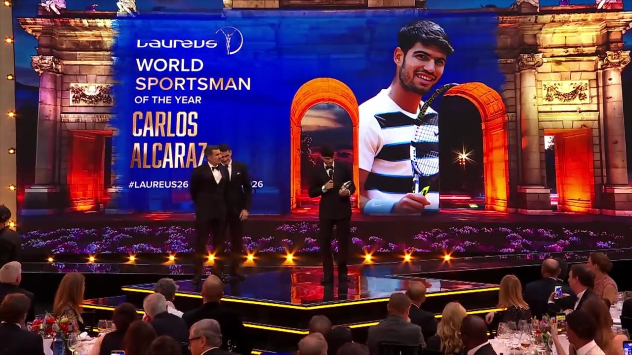 Laureus 2026 - Carlos Alcaraz élu meilleur sportif Laureus de l'année 2025