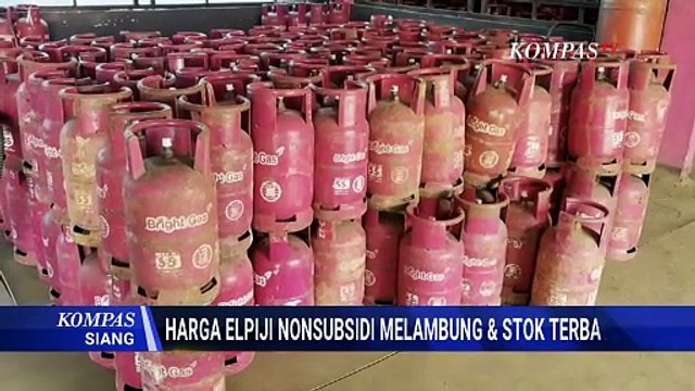Elpiji Nonsubsidi 12 Kg Tembus Rp394 Ribu di Merauke, Stok di Agen Menipis | KOMPAS SIANG