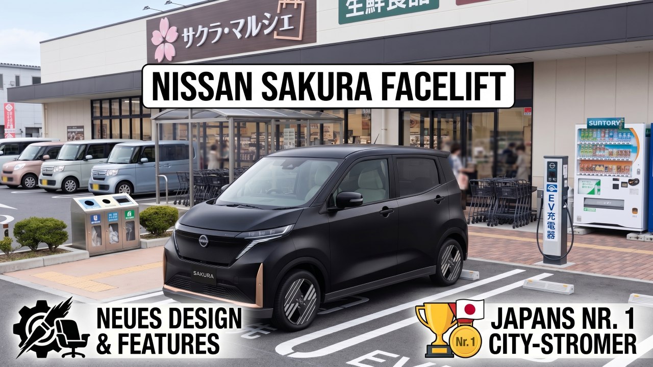 Nissan Sakura Elektro-Kei-Car: Facelift bringt neue Farben & Technik