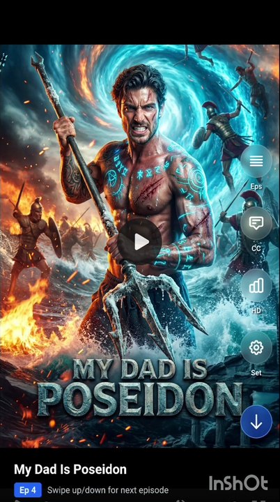 My dad is Poseidon