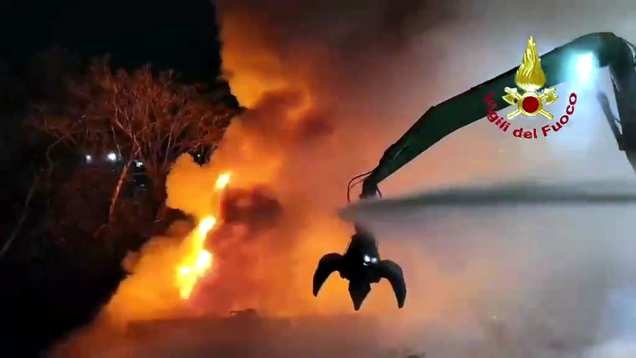 Incendio Bollate