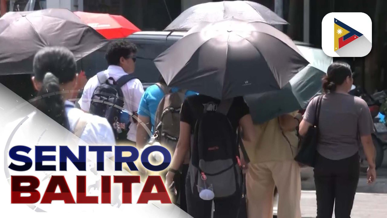 ‘Extreme caution’ na heat index o damang init, nararanasan sa Davao City; mga dabawenyo, kanya-kanyang diskarte upang makaiwas sa sakit na dulot ng matinding init | ulat ni Jaira Mondez - PTV Davao
