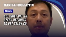 DOJ chief off to Czech Republic to get Zaldy Co