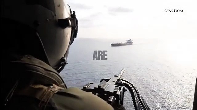 US releases video of helicopter crew enforcing Trump’s Strait of Hormuz blockade