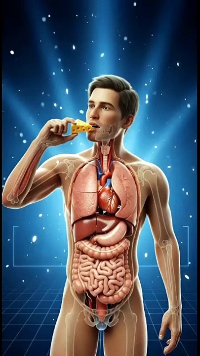 what happend inside your body when you eat Chees charekers